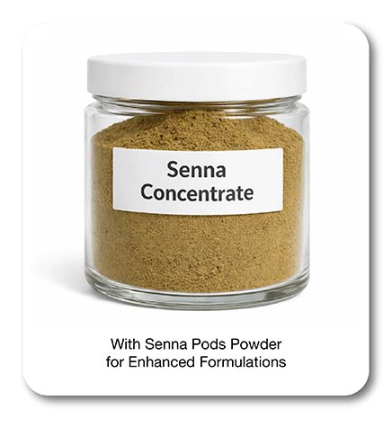 Senna Concentrate with Senna Pods Powder